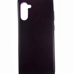 CAPA SILICONE GEL SAMSUNG GALAXY NOTE 10 PRETO BRILHANTE