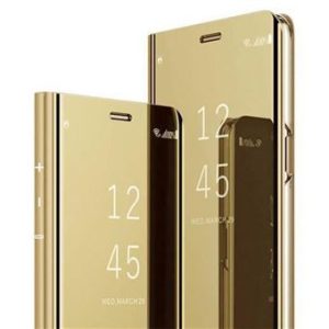 CAPA FLIP COVER CLEAR VIEW SAMSUNG GALAXY NOTE 10 DOURADO