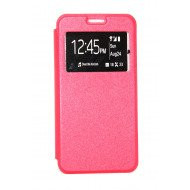 CAPA FLIP COVER COM JANELA CANDY SAMSUNG GALAXY A8 VERMELHO
