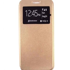 CAPA FLIP COVER COM JANELA CANDY SAMSUNG GALAXY A20 / A30 DOURADO