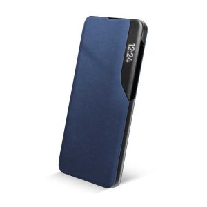 CAPA FLIP COVER SMART VIEW SAMSUNG GALAXY A42 5G AZUL ESCURO