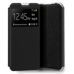 CAPA FLIP COVER COM JANELA CANDY SAMSUNG GALAXY A42 5G / A426 PRETO
