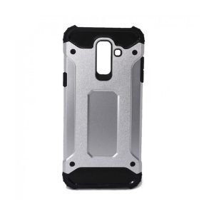 CAPA SILICONE ANTI-CHOQUE ARMOR CARBON SAMSUNG GALAXY A6 2018 PRATA