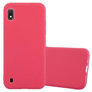 CAPA SILICONE GEL SAMSUNG GALAXY A10 VERMELHO ROBUSTA
