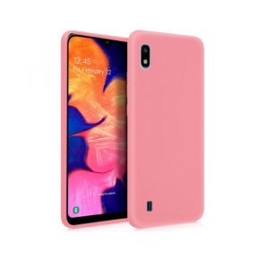 CAPA SILICONE GEL SAMSUNG GALAXY A10 ROSA ROBUSTA