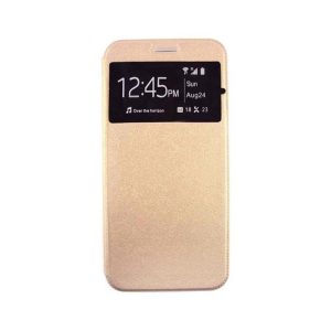 CAPA FLIP COVER COM JANELA CANDY SAMSUNG GALAXY A22 4G DOURADO