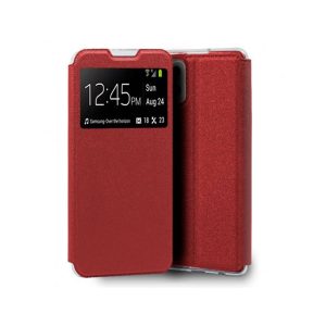 CAPA FLIP COVER COM JANELA CANDY SAMSUNG GALAXY A22 5G VERMELHO