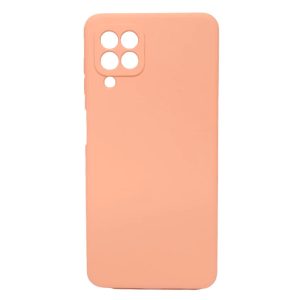 CAPA SILICONE GEL SAMSUNG GALAXY A22 4G ROSA PROTETOR DE CAMERA