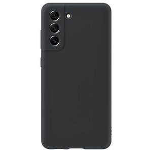 CAPA SILICONE GEL SAMSUNG GALAXY S21/S30 PRETO COM PROTETOR DE CÂMERA ROBUSTA