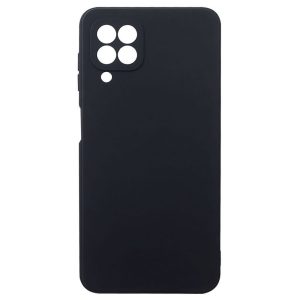 CAPA SILICONE SAMSUNG GALAXY A22 4G PRETO PROTETOR DE CAMERA ROBUSTA