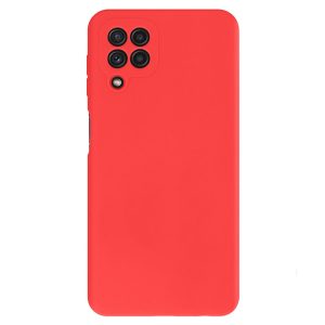 CAPA SILICONE SAMSUNG GALAXY A22 4G VERMELHO PROTETOR DE CAMERA