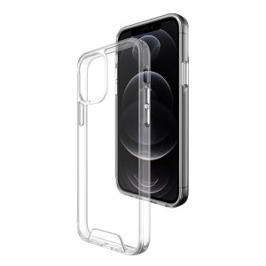 CAPA SILICONE DURA APPLE IPHONE 13 PRO TRANSPARENTE PREMIUM