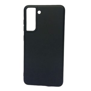 CAPA SILICONE GEL SAMSUNG GALAXY S21 FE PRETO ROBUSTA