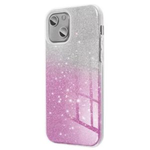 CAPA SILICONE GEL BRILHANTE APPLE IPHONE 13 ROSA