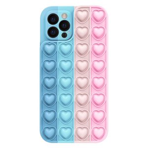 CAPA DE SILICONE POP IT APPLE IPHONE 13 PRO MAX COLORIDO DESIGN 1