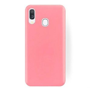 CAPA SILICONE GEL SAMSUNG GALAXY A40 ROSA ROBUSTA