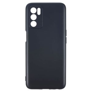 CAPA SILICONE GEL OPPO A54S PRETO PROTETOR DE CÂMERA ROBUSTA