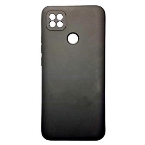 CAPA SILICONE XIAOMI REDMI 10A/9C PRETO COM PROTETOR DE CÂMERA