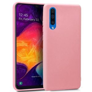 CAPA SILICONE GEL SAMSUNG GALAXY A50/A30S ROSA ROBUSTA