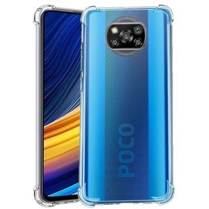 CAPA SILICONE ANTI-CHOQUE XIAOMI POCO X3 / X3 PRO TRANSPARENTE