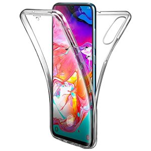 CAPA SILICONE DURA 360º SAMSUNG GALAXY A70 / A705 TRANSPARENTE