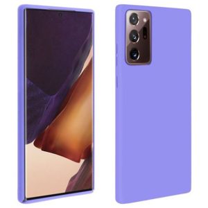 CAPA SILICONE GEL SAMSUNG GALAXY NOTE 20 ULTRA ROXO ROBUSTA