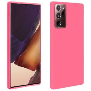 CAPA SILICONE GEL SAMSUNG GALAXY NOTE 20 ULTRA ROSA ROBUSTA