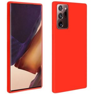 CAPA SILICONE GEL SAMSUNG GALAXY NOTE 20 ULTRA VERMELHO ROBUSTA