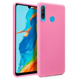 CAPA SILICONE DURA HUAWEI P30 LITE ROSA ROBUSTA