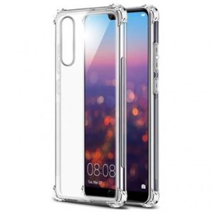 CAPA SILICONE DURA ANTI-CHOQUE HUAWEI P20 PRO/P20 PLUS TRANSPARENTE