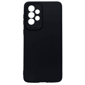 CAPA SILICONE SAMSUNG GALAXY A33 5G PRETO COM PROTETOR DE CAMERA 3D