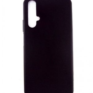 CAPA SILICONE GEL HUAWEI NOVA 5T PRETO BRILHANTE