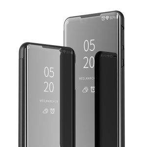 CAPA FLIP COVER CLEAR VIEW XIAOMI MI 10 PRETO