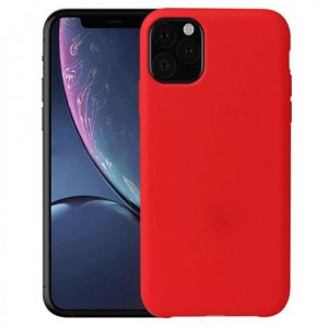 CAPA SILICONE GEL APPLE IPHONE 11 PRO VERMELHO ROBUSTA