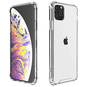 CAPA SILICONE DURA ANTI-CHOQUE APPLE IPHONE 11 PRO TRANSPARENTE