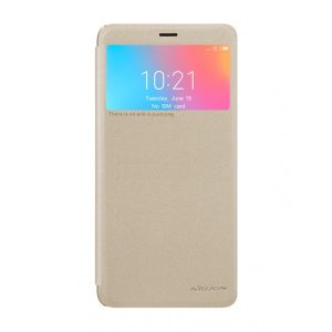 CAPA FLIP COVER COM JANELA CANDY XIAOMI REDMI 6 PRO/MI A2 LITE DOURADO