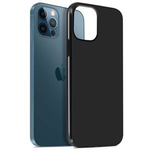 CAPA SILICONE GEL APPLE IPHONE 11 PRETO BRILHANTE