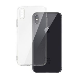 CAPA SILICONE APPLE IPHONE X/XS TRANSPARENTE