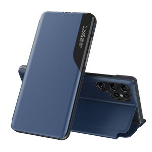 CAPA FLIP COVER SMART VIEW SAMSUNG GALAXY S22 ULTRA AZUL