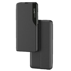 CAPA FLIP COVER SMART VIEW XIAOMI 12/12X PRETO COM PROTETOR DE CÂMERA