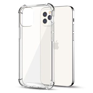 CAPA SILICONE ANTI-CHOQUE APPLE IPHONE 13 PRO MAX TRANSPARENTE