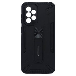 CAPA SILICONE DURA ANTI-CHOQUE SAMSUNG GALAXY A33 5G PRETO COM PROTETOR DE CAMER