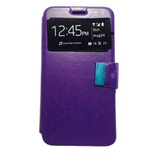 CAPA FLIP COVER COM JANELA APPLE IPHONE 7/8 ROXO