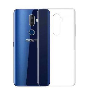 CAPA SILICONE ALCATEL 3V 2019 TRANSPARENTE
