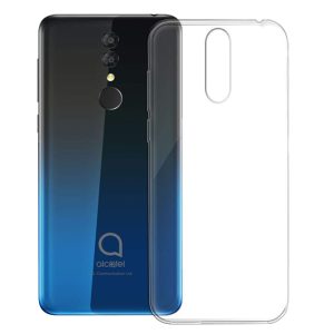 CAPA SILICONE ALCATEL 3 2019 TRANSPARENTE