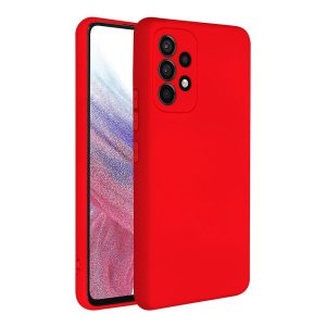 CAPA SILICONE GEL SAMSUNG GALAXY A53 5G A536 VERMELHO COM PROTETOR DE CÂMERA ROB