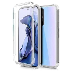CAPA SILICONE DURA 360º XIAOMI 11T TRANSPARENTE