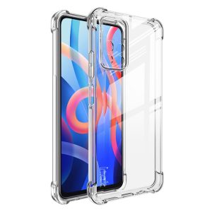 CAPA SILICONE DURA ANTI-CHOQUE XIAOMI NOTE 11 4G/REDMI NOTE 11S TRANSPARENTE COM