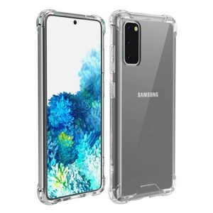 CAPA SILICONE DURA ANTI-CHOQUE SAMSUNG GALAXY S20 FE 5G/S20 LITE TRANSPARENTE