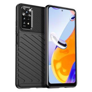 CAPA SILICONE GEL THUNDER XIAOMI REDMI NOTE 11 PRO/REDMI NOTE 11 PRO 5G PRETO